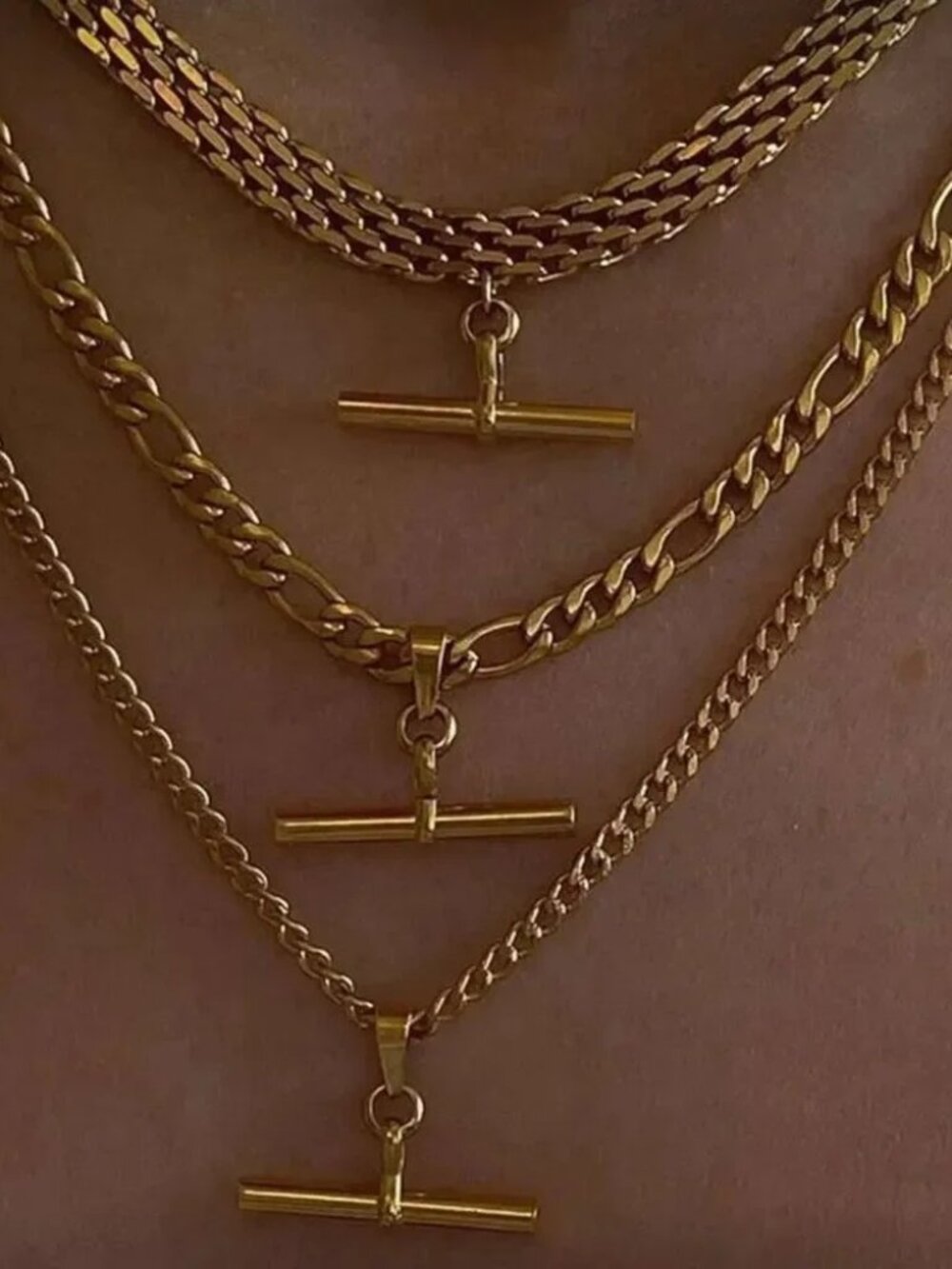 NecklaceT-Bar Pendant Q627